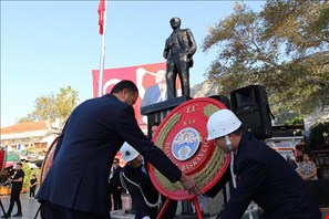 Kaş’ta 10 Kasım Atatürk'ü anma töreni yapıldı  